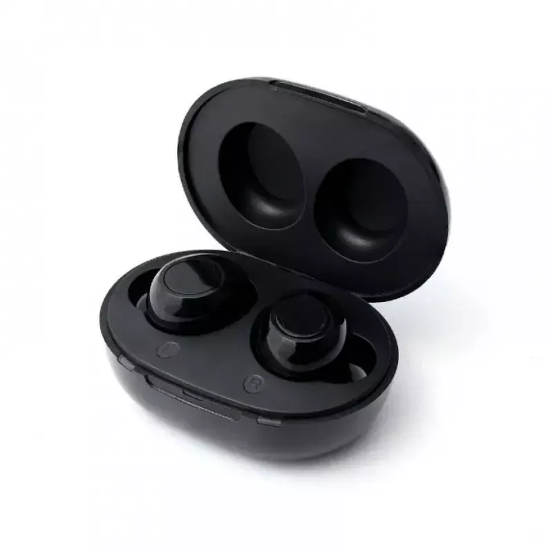 Haxe Hörverstärker JH-A39 In-Ear, wiederaufladbar, 35 dB Verstärkung, 400–4500 Hz, 6 Lautstärkestufen, Ladeetui