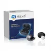 Haxe Hörverstärker JH-A39 In-Ear, wiederaufladbar, 35 dB Verstärkung, 400–4500 Hz, 6 Lautstärkestufen, Ladeetui