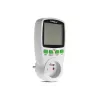Wattmeter GreenBlue GB202 Leistungsmesser 0–9999 W, 3600 W max, 220–240 V, 16 A, LCD-Anzeige