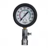 Analoges Manometer YATO YT-73022 0–20 bar, 75 mm Zifferblatt, Kohlenstoffstahl, 0,5 m Schlauch, 4 Messingadapter, Tragekoffer