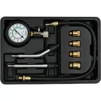Yato YT-73022 Kompressionsdruckprüfer für Benzinmotoren, 8 Stk., 0–20 bar