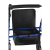Rehabilitations-Rollator ActionMed CH100AM — leichter Aluminium-4-Rad-Rollator, höhenverstellbar 700–937 mm, Sitzfläche 35×32 cm, max. Belastung 136 kg, klappbar