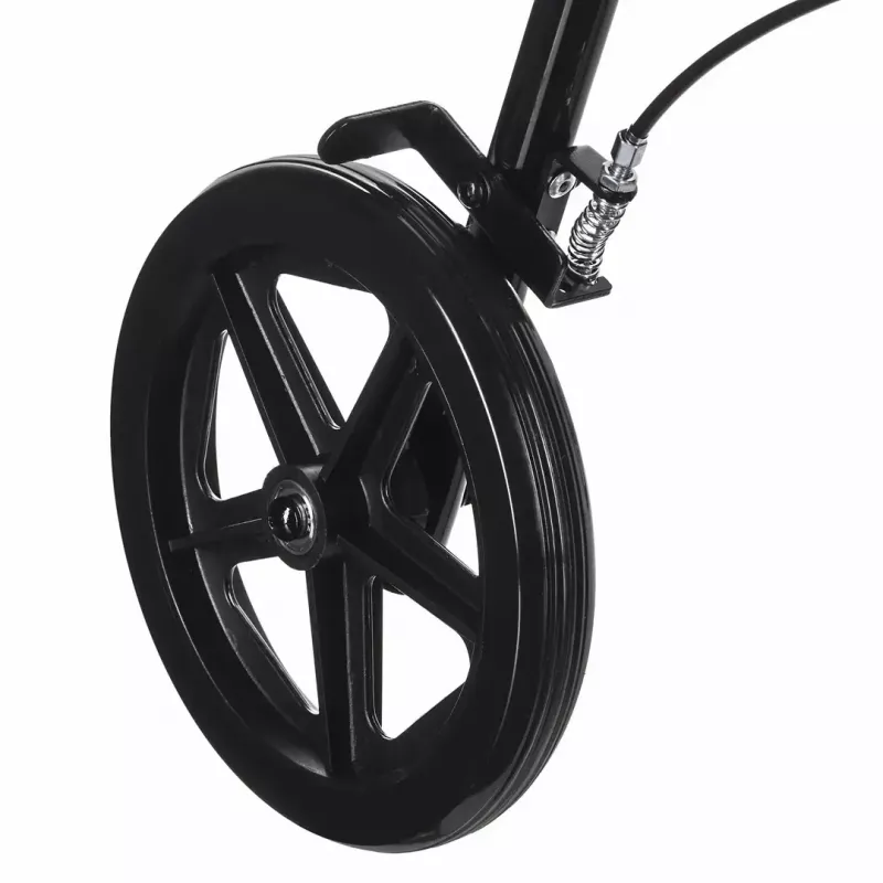 Rehabilitations-Rollator ActionMed CH100AM — leichter Aluminium-4-Rad-Rollator, höhenverstellbar 700–937 mm, Sitzfläche 35×32 cm, max. Belastung 136 kg, klappbar
