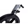 MDH PPC035 Gehwagen / Rollator mit Sitz und Korb, Aluminium, faltbar, max. Belastung 136 kg