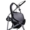 MDH PPC035 Gehwagen / Rollator mit Sitz und Korb, Aluminium, faltbar, max. Belastung 136 kg