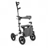 Geländegängiger Vierrad-Rollator TIMAGO RANGER, Aluminium, höhenverstellbar 89,5–102,5 cm, Belastbarkeit 136 kg, faltbar