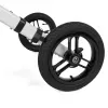 Geländegängiger Vierrad-Rollator TIMAGO RANGER, Aluminium, höhenverstellbar 89,5–102,5 cm, Belastbarkeit 136 kg, faltbar