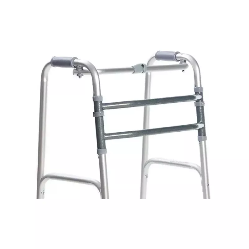 Gehhilfe VITEA CARE VCBP0031 Aluminium, einstellbare Höhe 82–100 cm, Breite 600 mm, max. Belastung 110 kg, 12 cm Räder
