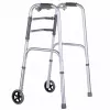 Gehhilfe VITEA CARE VCBP0031 Aluminium, einstellbare Höhe 82–100 cm, Breite 600 mm, max. Belastung 110 kg, 12 cm Räder