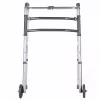 Gehhilfe VITEA CARE VCBP0031 Aluminium, einstellbare Höhe 82–100 cm, Breite 600 mm, max. Belastung 110 kg, 12 cm Räder