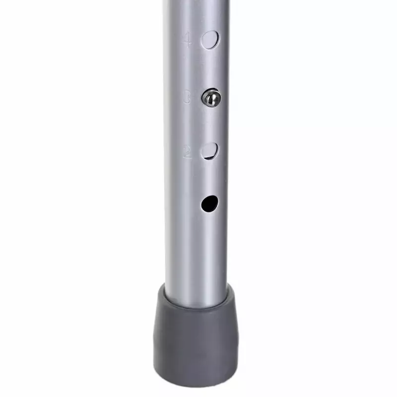 Gehhilfe VITEA CARE VCBP0031 Aluminium, einstellbare Höhe 82–100 cm, Breite 600 mm, max. Belastung 110 kg, 12 cm Räder