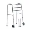 Gehhilfe VITEA CARE VCBP0031 Aluminium, einstellbare Höhe 82–100 cm, Breite 600 mm, max. Belastung 110 kg, 12 cm Räder
