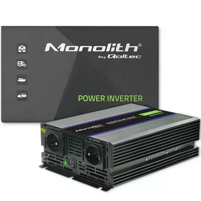 Wechselrichter QOLTEC Monolith 6000 MS 12V auf 230V 6000W
