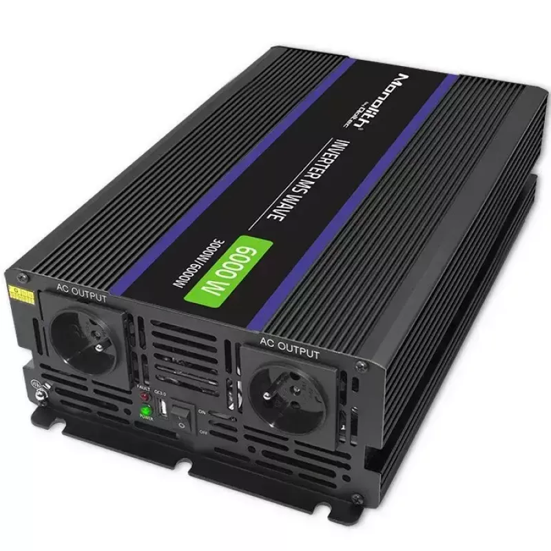Wechselrichter QOLTEC Monolith 6000 MS 12V auf 230V 6000W