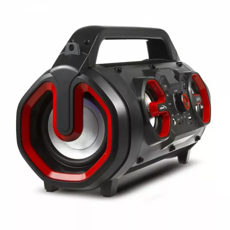 Tragbarer Lautsprecher Bazooka Audiocore AC875, Schwarz
