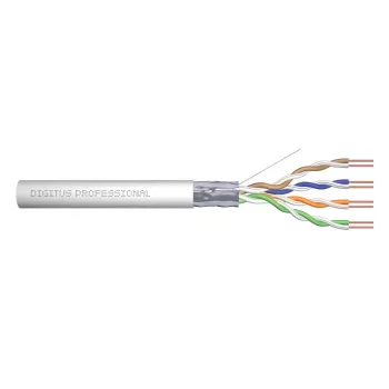 DIGITUS Installationskabel - Cat 5e - F/UTP - AWG 24/1 - 305 m - Grau