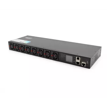 Power Distribution Unit PDU Digitus DN-DP-H-1-8C13 1U Schwarz 16A
