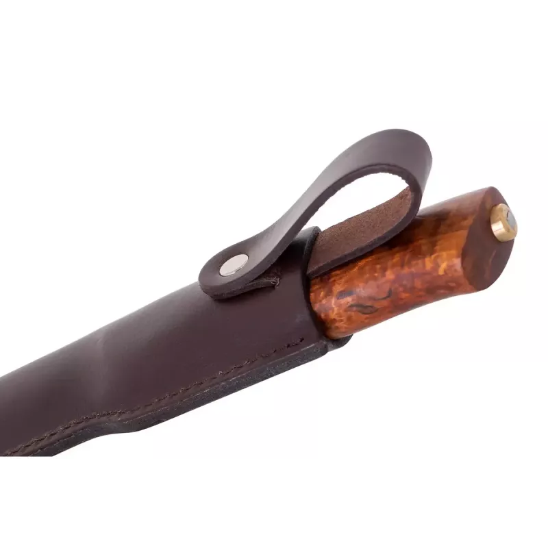 Feststehendes Überlebensmesser HELLE Alden #76 — 10,4 cm Klinge, Vollerl