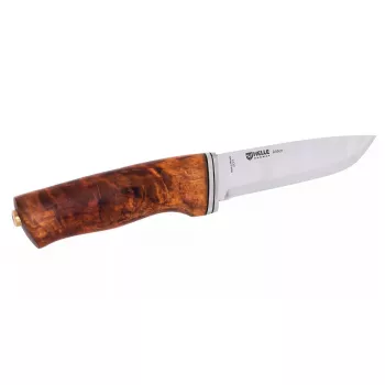 Feststehendes Überlebensmesser HELLE Alden #76 — 10,4 cm Klinge, Vollerl
