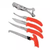 Feststehendes Jagdmesser-Set Outdoor Edge Jaeger Pak 02OE069 mit Messer und Werkzeugen für die Wildverarbeitung