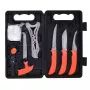 Feststehendes Jagdmesser-Set Outdoor Edge Jaeger Pak 02OE069 mit Messer und Werkzeugen für die Wildverarbeitung