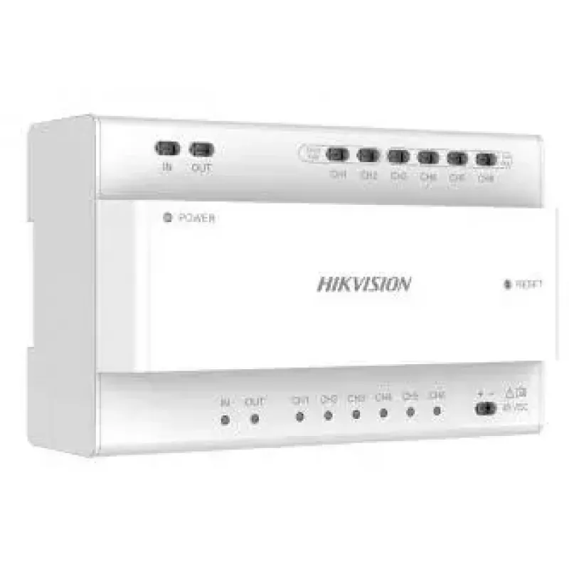Video-Distributor Hikvision DS-KAD7060EY Breite 143,7 mm Tiefe 65,9 mm Höhe 92,4 mm