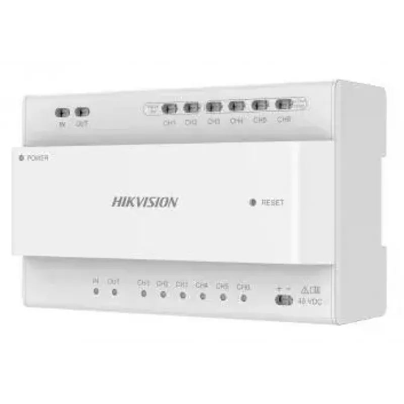 Video-Distributor Hikvision DS-KAD7060EY Breite 143,7 mm Tiefe 65,9 mm Höhe 92,4 mm