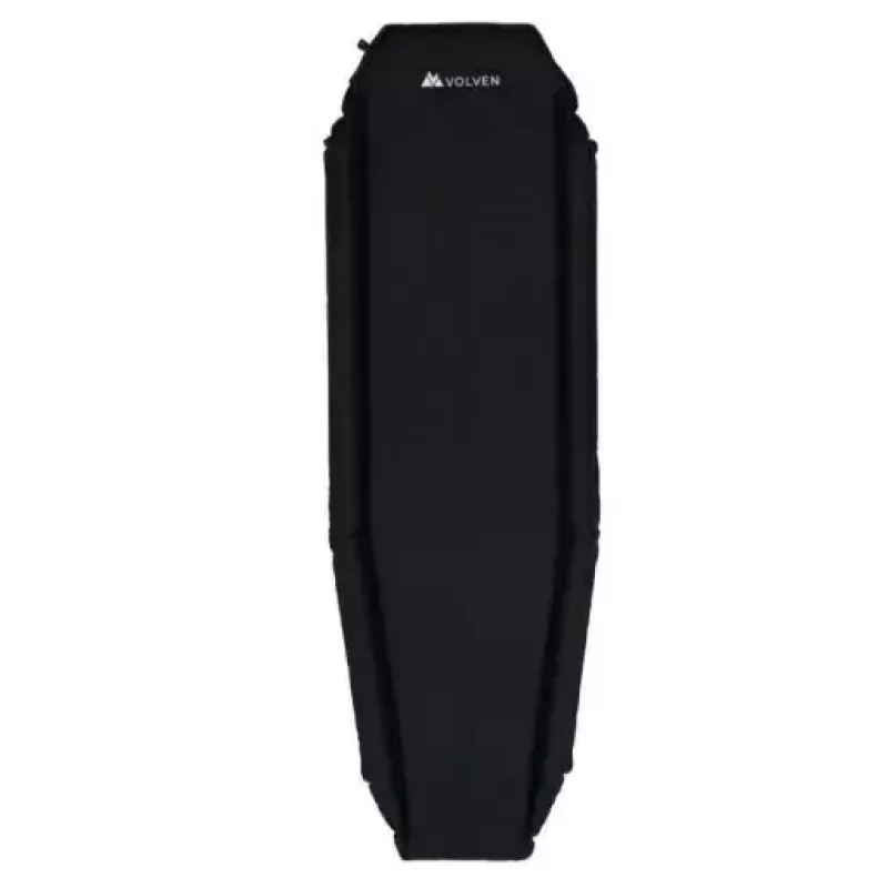 Schlafmatte Volven Selbstaufblasend Ultralight Plus Schwarz – leichte, kompakte Campingmatte