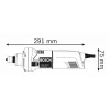Bosch 0 601 220 100 Geradschleifer 10000 U/min 650 W