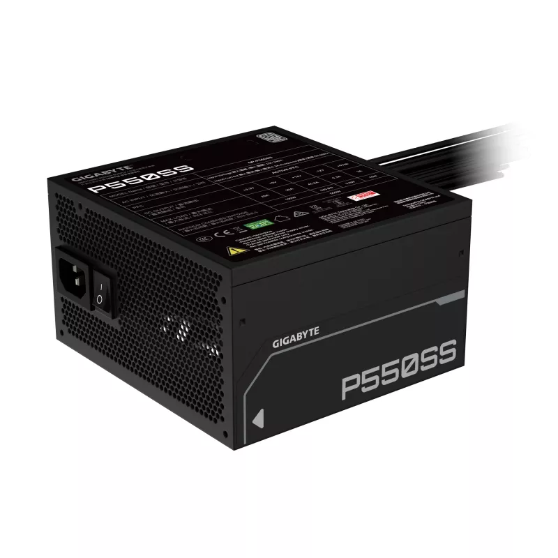 GIGABYTE P550SS Netzteil – PCIe 5.0, 80 PLUS Silver, 120mm GP-P650SS EU