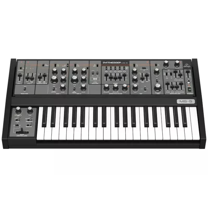 Analogsynthesizer Behringer MS-5 — 32-stimmige Polyfonie, 37 Tasten