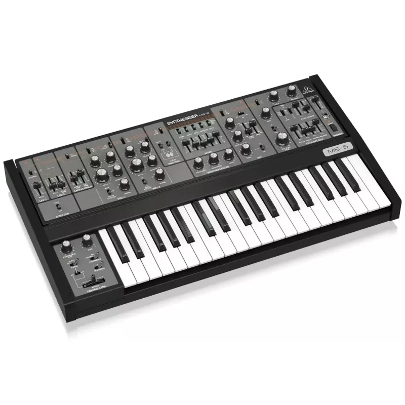 Analogsynthesizer Behringer MS-5 — 32-stimmige Polyfonie, 37 Tasten