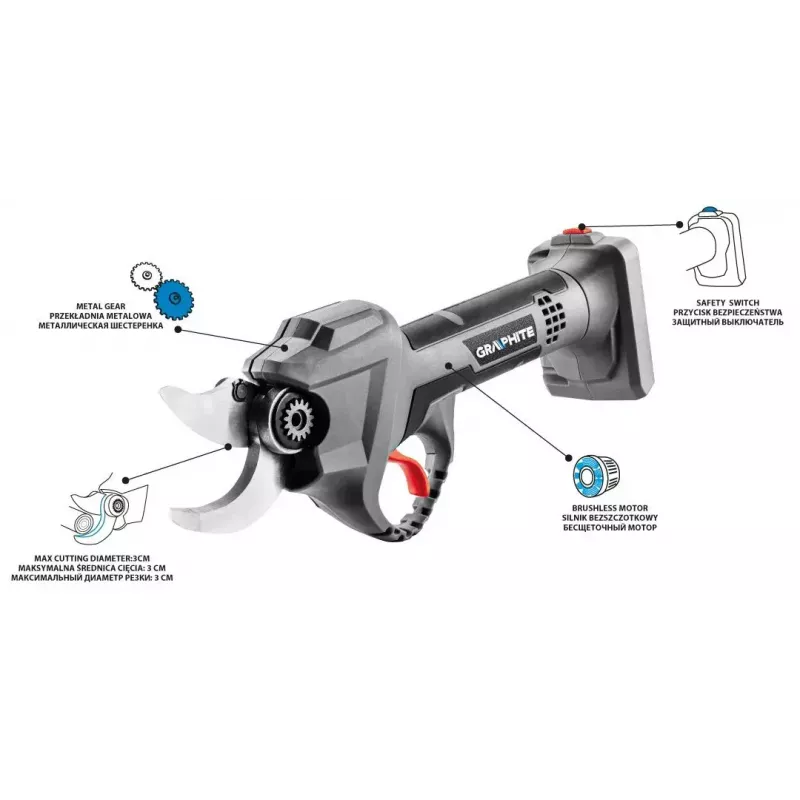 Elektrikerschere Graphite 58G029