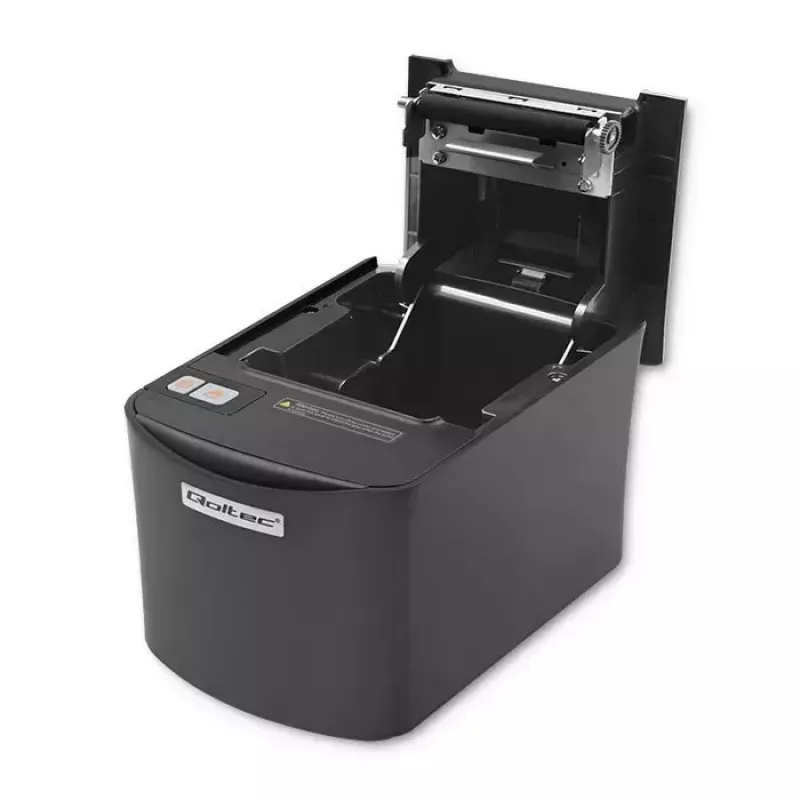 Thermo-Bondrucker QOLTEC 50256 mit USB-Schnittstelle – kompakter POS-Drucker