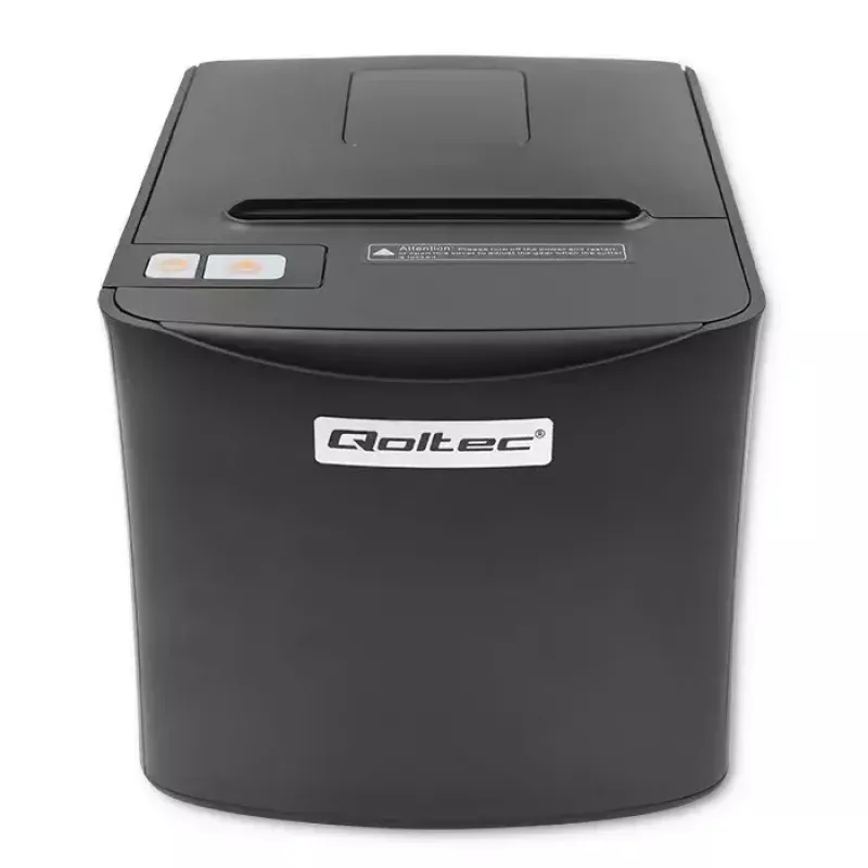 Thermo-Bondrucker QOLTEC 50256 mit USB-Schnittstelle – kompakter POS-Drucker