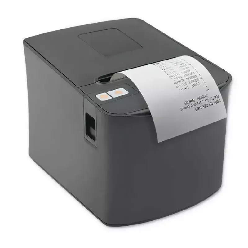 Thermo-Bondrucker QOLTEC 50256 mit USB-Schnittstelle – kompakter POS-Drucker