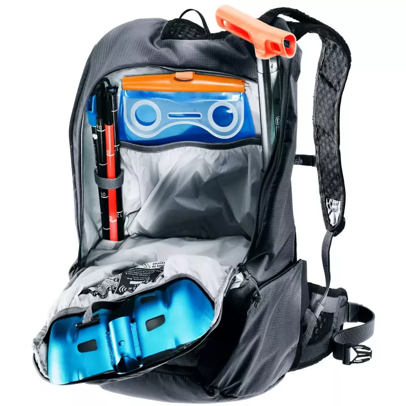 Sportrucksack Deuter Updays 20 Schwarz Polyamid 490mm Höhe