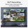 Reolink NVS12W 12-Kanal Wi-Fi 6 NVR 16MP Unterstützung 2TB HDD