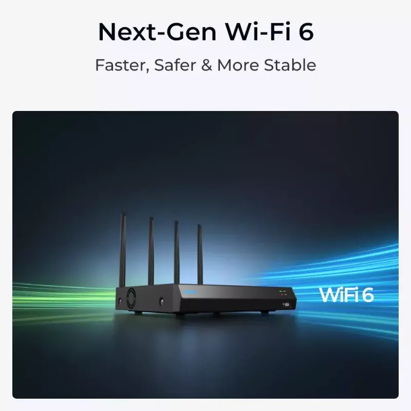 Reolink NVS12W 12-Kanal Wi-Fi 6 NVR 16MP Unterstützung 2TB HDD