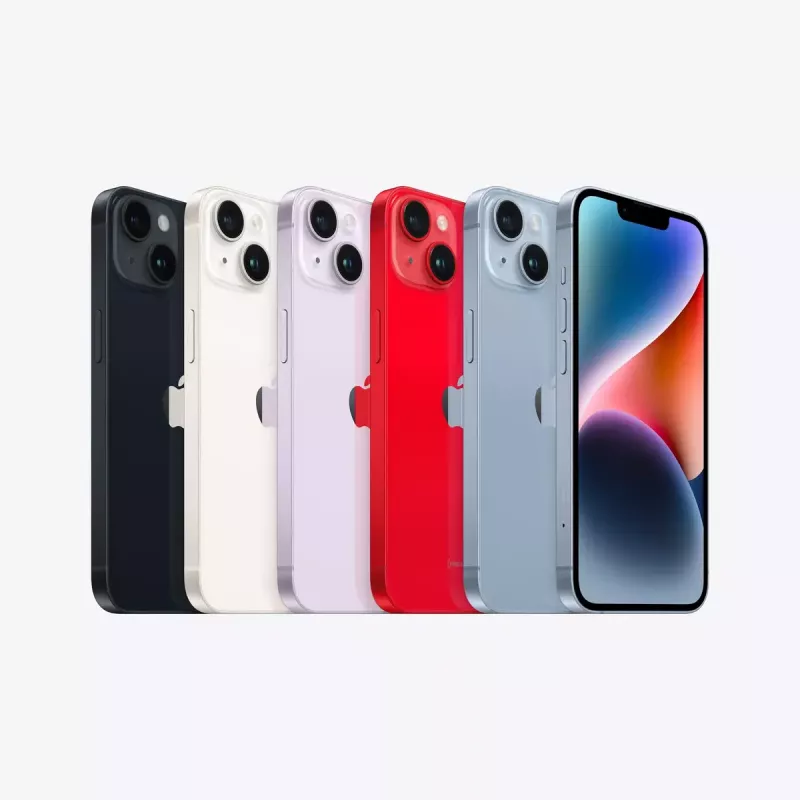 Smartphone Apple iPhone 14 Plus 6,7 Zoll 256 GB Rot