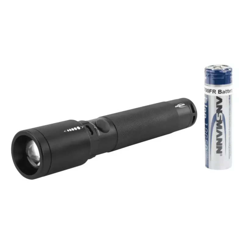 LED Laterne Ansmann T400FR Schwarz IPX4 5W 400lm