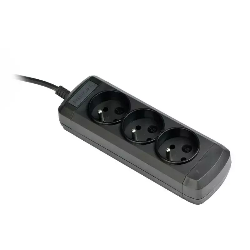 Steckdosenleiste ActiveJet 3GNU-1.5M-C — 3 Steckdosen, 1,5 m Kabel, 230 V, 10 A, schwarz