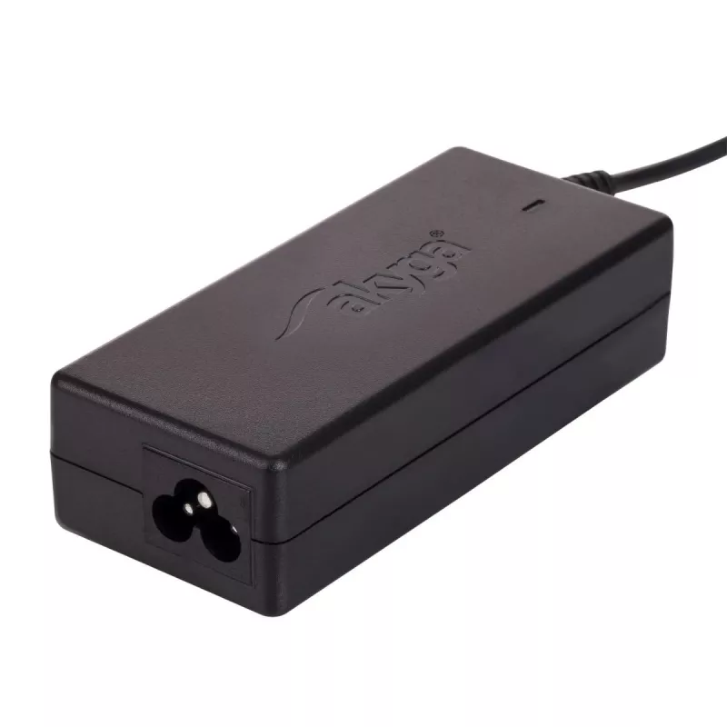 Netzteil/Inverter Akyga AK-ND-24 65 W Indoor, Eingang 100–250 V, ABS-Gehäuse, 1,2 m Kabel, schwarz