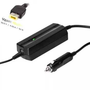 AKYGA Notebook-Netzteil – 20 V/4,5 A, 90 W Leistung und schlank Tip (auch bekannt als Square Gelb) Stecker
