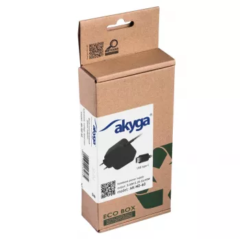 Netzteil Akyga AK-ND-60, universal 45 W, Eingang 100–250 V, schwarz, 0,183 kg