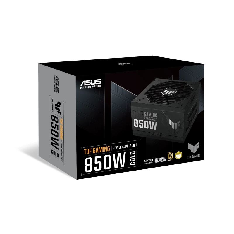 ASUS TUF Gaming 850W Gold Netzteil 24-Pin ATX ATX Schwarz