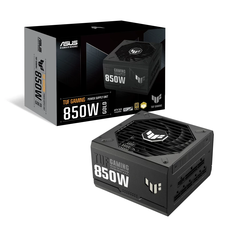 ASUS TUF Gaming 850W Gold Netzteil 24-Pin ATX ATX Schwarz