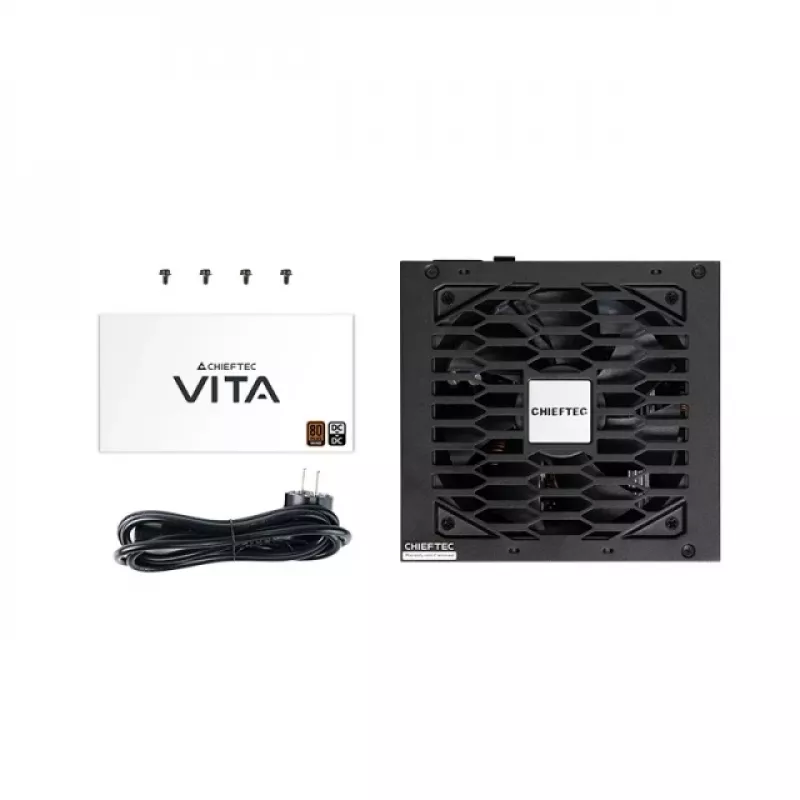 Chieftec Vita Netzteil 850W 80+Bronze - PC/Server-Netzteil - Netzteil 20+4 Pin ATX PS/2 Schwarz