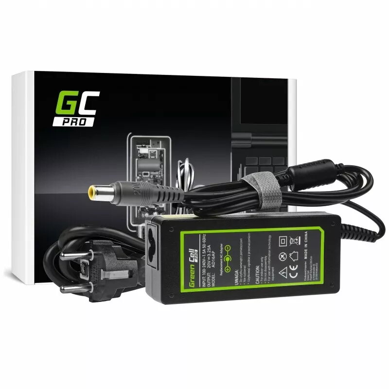 Grün Cell Netzteil AC Adapter für Lenovo 20V | 3,25A | 65W | 7,7-5,5mm