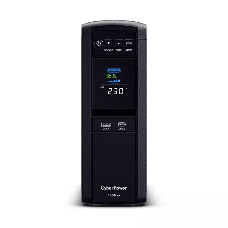 CyberPower CP1350EPFCLCD Unterbrechungsfreie Stromversorgung (USV) Line-Interactive 1,35 kVA 780 W 6 AC-Ausgänge
